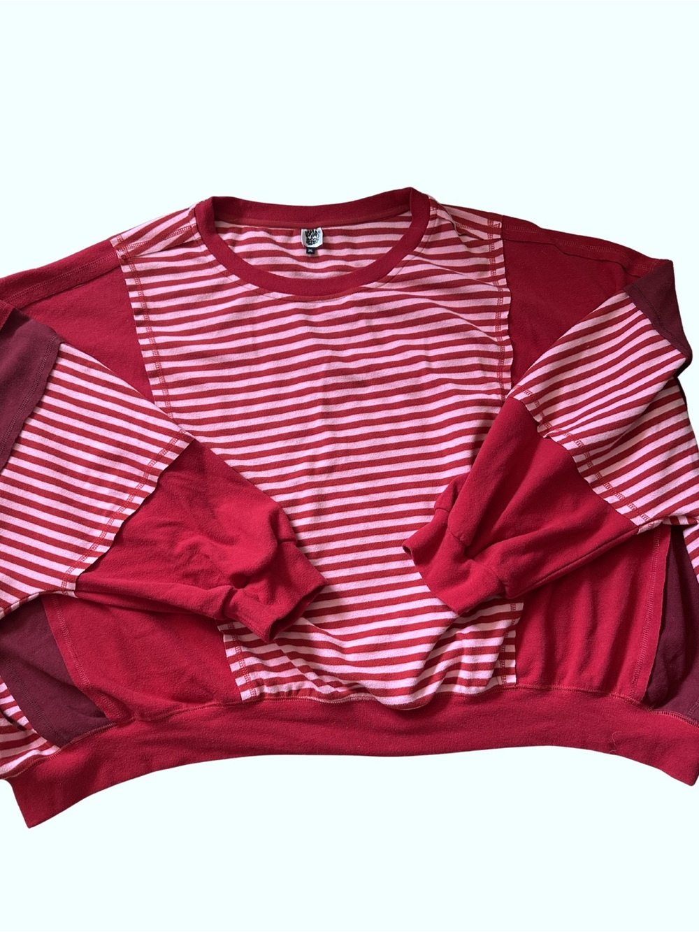 Striped Red Crewneck Sweater